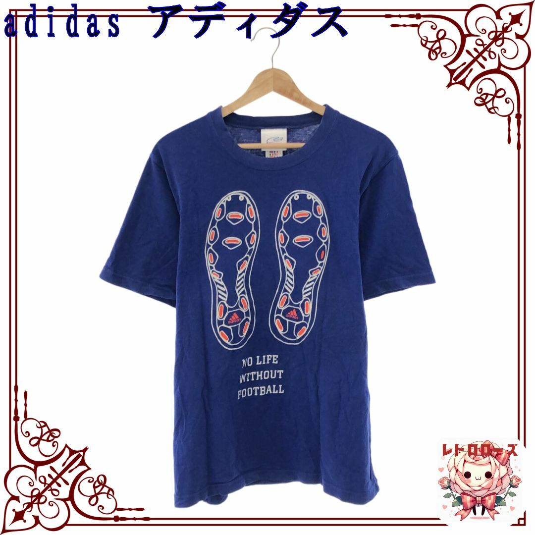 adidas(アディダス)のadidas アディダス トップス Tシャツ ロゴプリント スポーツ 半袖 レディースのトップス(Tシャツ(半袖/袖なし))の商品写真