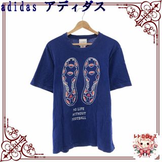 アディダス(adidas)のadidas アディダス トップス Tシャツ ロゴプリント スポーツ 半袖(Tシャツ(半袖/袖なし))