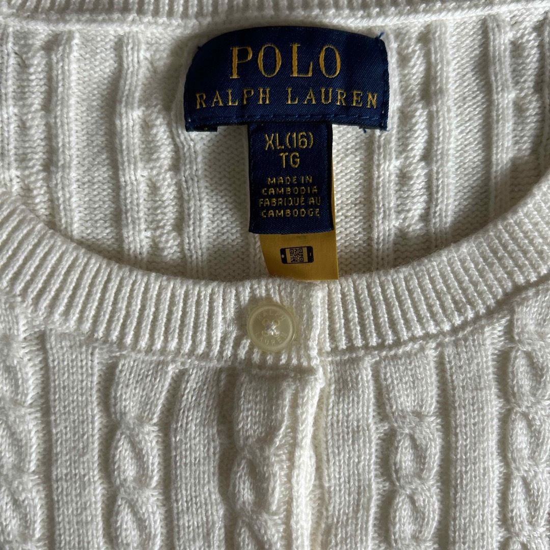 POLO RALPH LAUREN(ポロラルフローレン)のPOLO RALPH LAUREN　ポロラルフローレン　カーディガン　 レディースのトップス(カーディガン)の商品写真