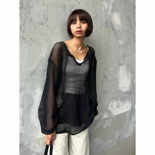 MOUSSY♡MESH SKIPPER プルオーバー