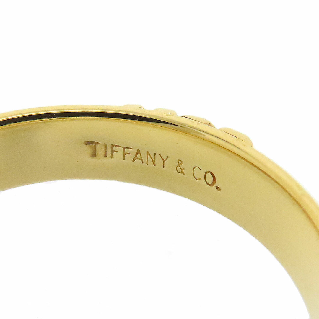 ティファニー アトラス ニューメリック リング #18.5 750 (K18YG) メンズ TIFFANY&Co. 【中古】 【ジュエリー】 メンズのアクセサリー(リング(指輪))の商品写真