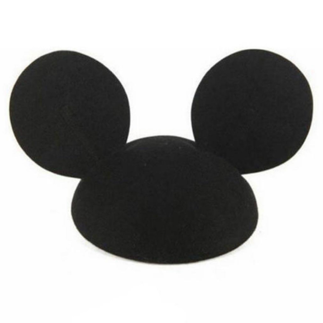Disney(ディズニー)のミッキー　ベレー帽　カチューシャ　ディズニー　ミニー エンタメ/ホビーのおもちゃ/ぬいぐるみ(キャラクターグッズ)の商品写真