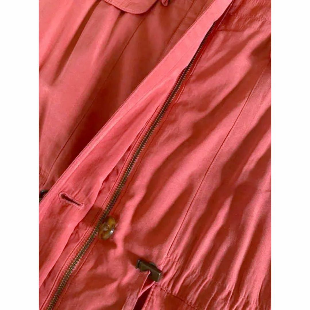 ◎9  モッズコート　赤　古着 メンズのジャケット/アウター(モッズコート)の商品写真