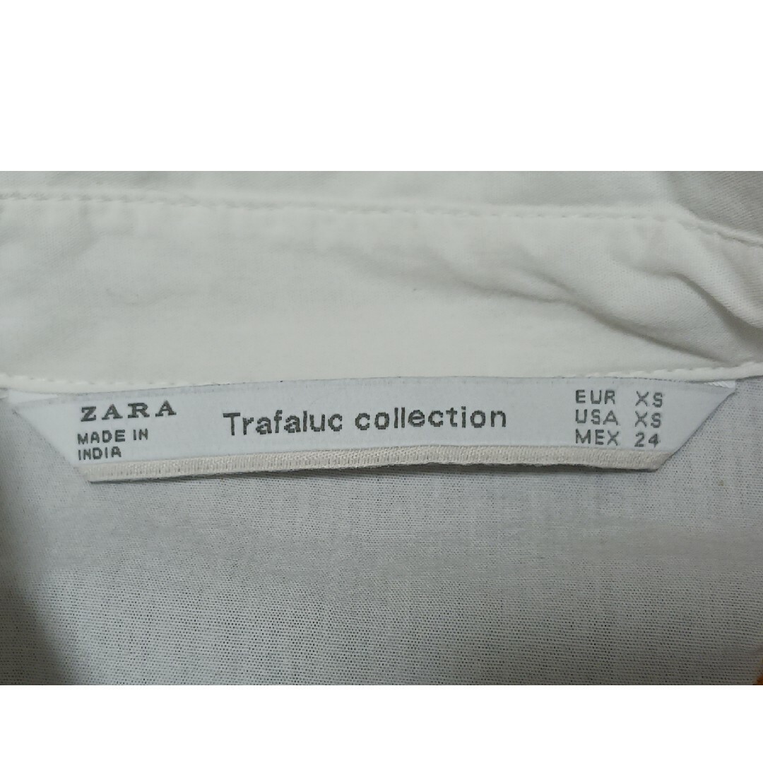 ZARA(ザラ)のZARA Trafaluc collection  肩 刺繍 シャツ ブラウス レディースのトップス(シャツ/ブラウス(長袖/七分))の商品写真