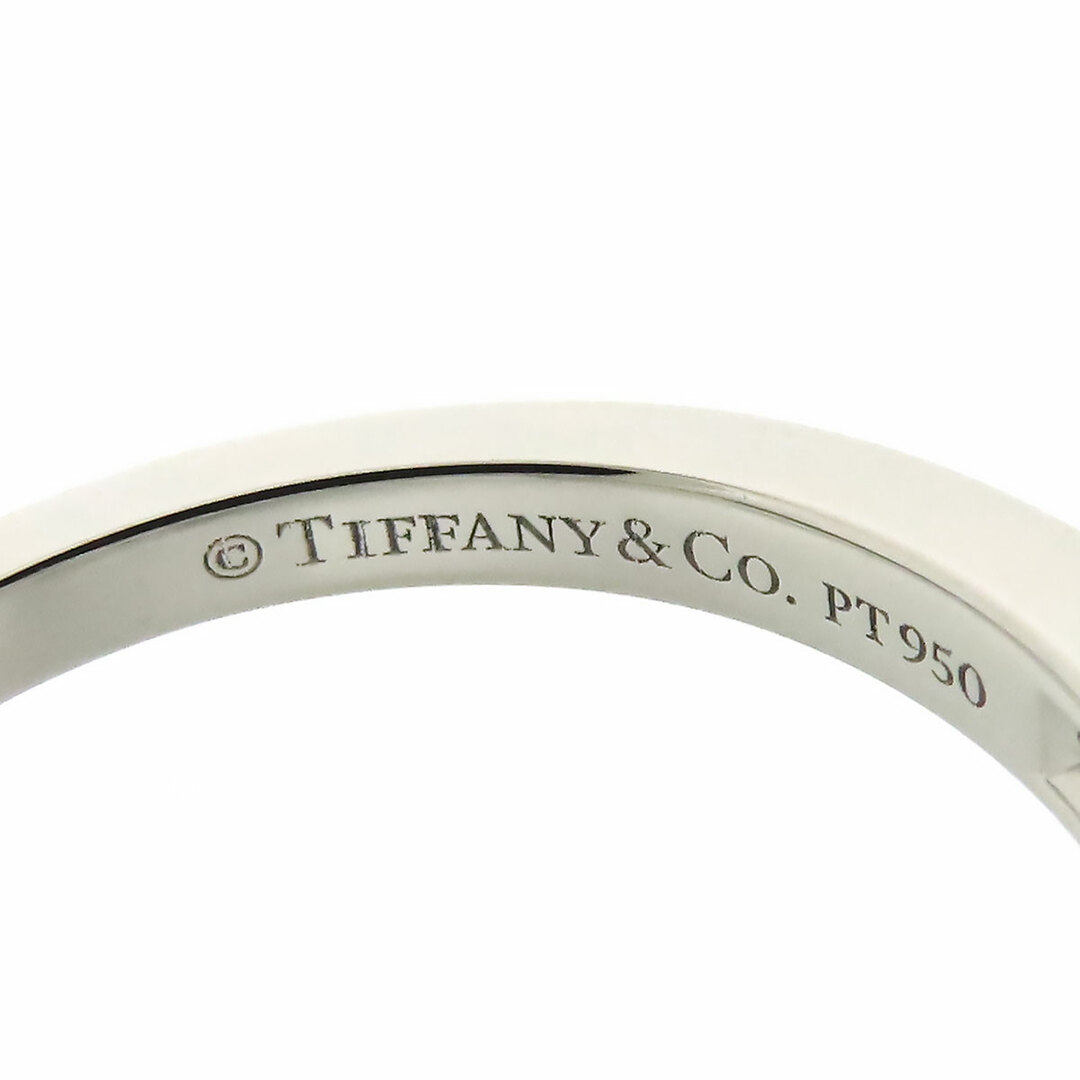 ティファニー リボン ダイヤモンド リング #9 Pt950 レディース TIFFANY&Co. [美品] 【中古】 【ジュエリー】 レディースのアクセサリー(リング(指輪))の商品写真