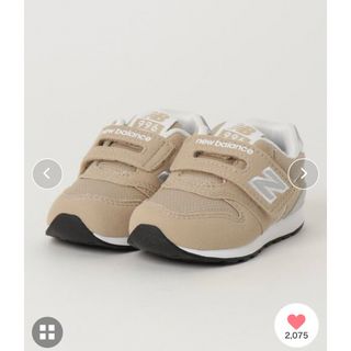 ニューバランス(New Balance)の新品未使用　ニューバランス　キッズスニーカー　保育園　(スニーカー)