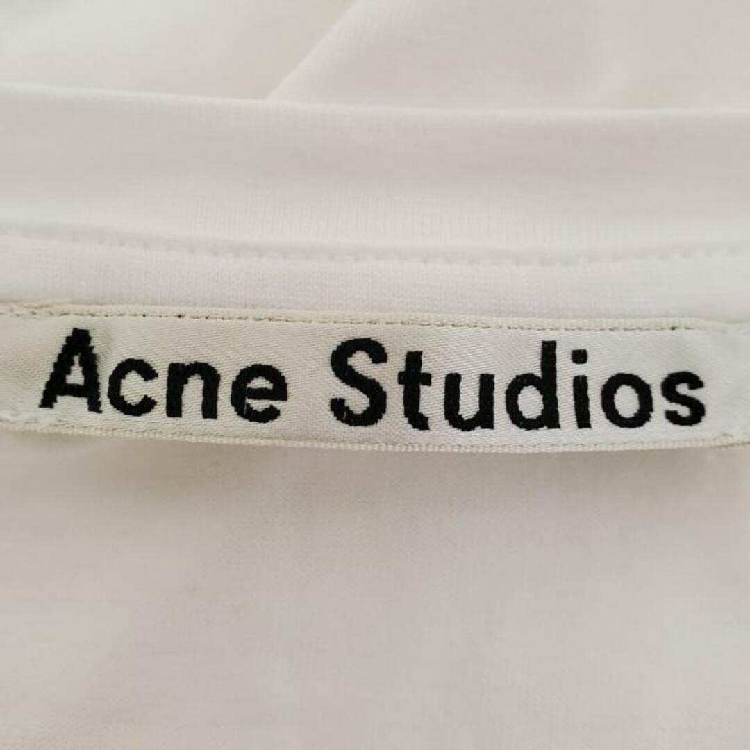 Acne Studios(アクネストゥディオズ)のACNE STUDIOS(アクネ ストゥディオズ) 半袖Tシャツ サイズXS レディース美品  - 白 クルーネック レディースのトップス(Tシャツ(半袖/袖なし))の商品写真