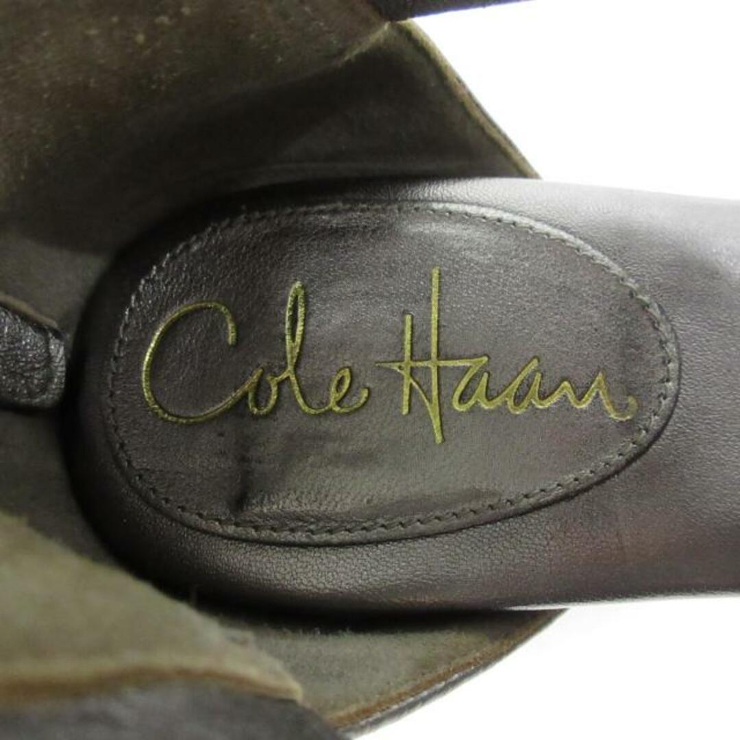 Cole Haan(コールハーン)のCOLE HAAN(コールハーン) パンプス 6B レディース シルバー オープントゥ/ウェッジソール レザー レディースの靴/シューズ(ハイヒール/パンプス)の商品写真