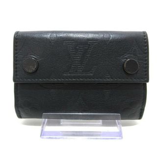 ルイヴィトン(LOUIS VUITTON)のLOUIS VUITTON(ルイヴィトン) 3つ折り財布 モノグラム・シャドウ ディスカバリーコンパクトウォレット M67631 モノグラム・シャドウ モノグラム・シャドウ レザー（皮革の種類：牛革）(財布)