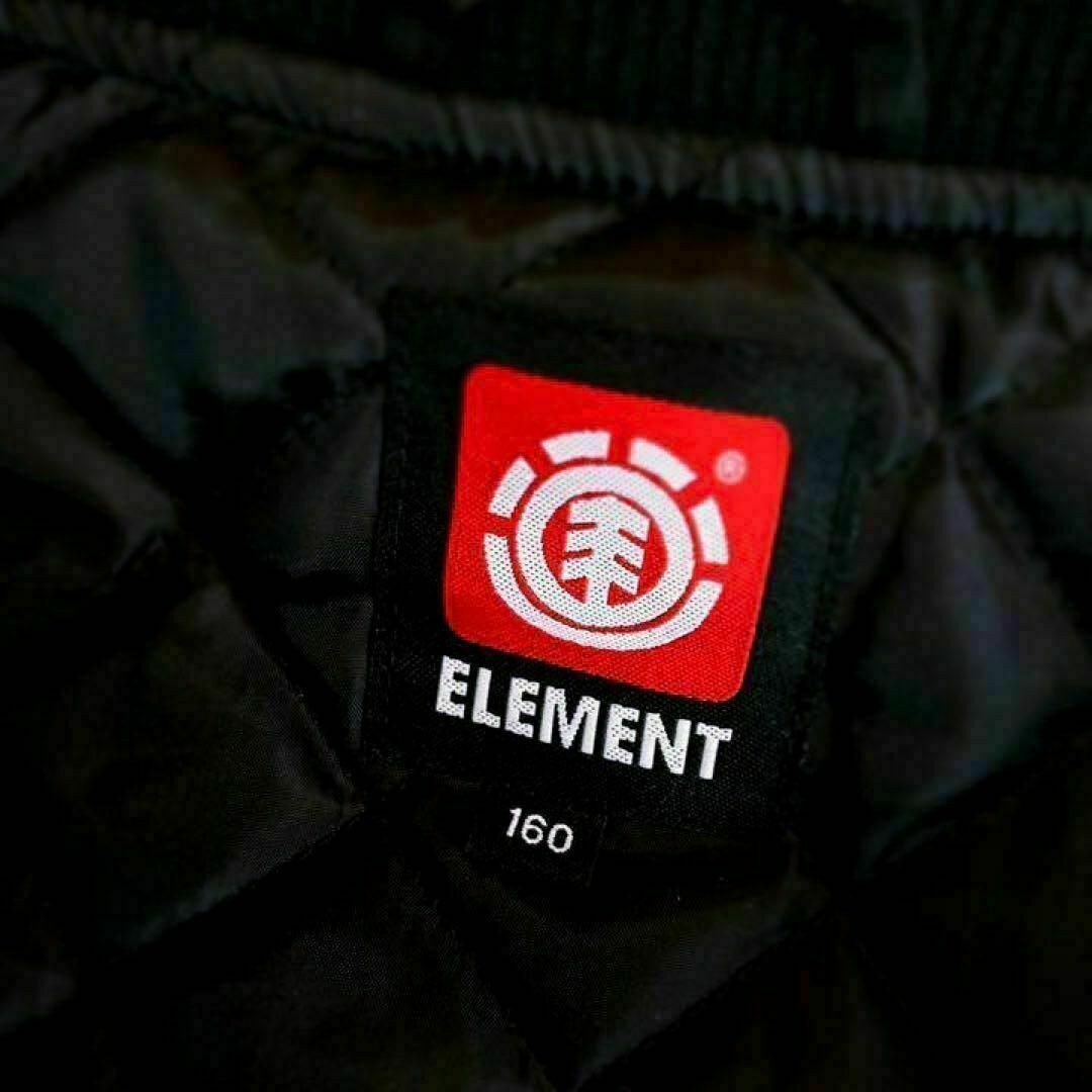 ELEMENT(エレメント)の秋冬【エレメント】ELEMENTビッグ バックロゴ ジャケット キルティング 黒 レディースのジャケット/アウター(ブルゾン)の商品写真