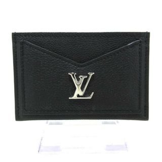 ルイヴィトン(LOUIS VUITTON)のLOUIS VUITTON(ルイヴィトン) カードケース ロックミー美品  ポルトカルトロックミー M68556 ノワール カーフレザー（皮革の種類：牛革）(名刺入れ/定期入れ)