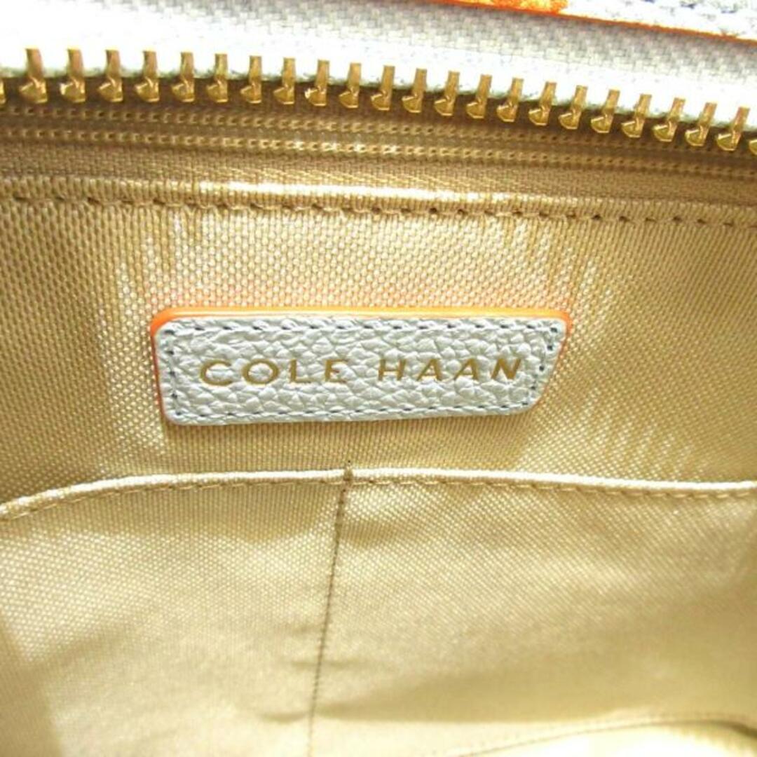 Cole Haan(コールハーン)のCOLE HAAN(コールハーン) トートバッグ新品同様  ゴートゥー スモール トート U06588 ライトブルー×オレンジ×グリーン×マルチ オレンジ レザー レディースのバッグ(トートバッグ)の商品写真