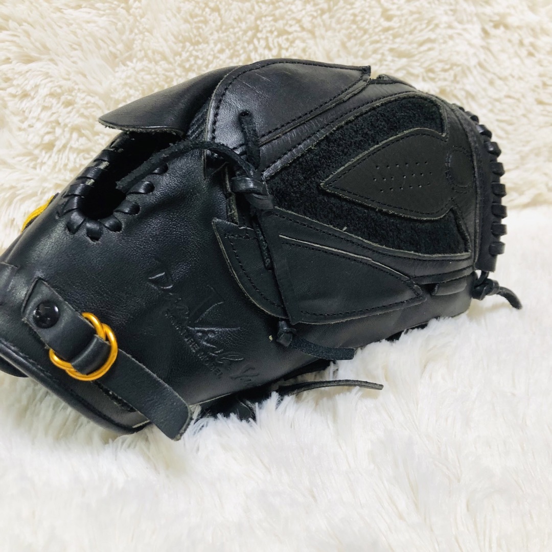 【未使用】Nike 野球グローブ ダルビッシュモデル　ナイキ　少年軟式 ナイキ 少年軟式グローブ ダルビッシュモデル 黒 野球 - メルカリ