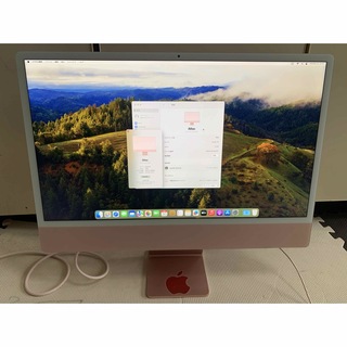 アップル(Apple)のApple iMac 24インチ　M1 A2438  office 256GB(デスクトップ型PC)