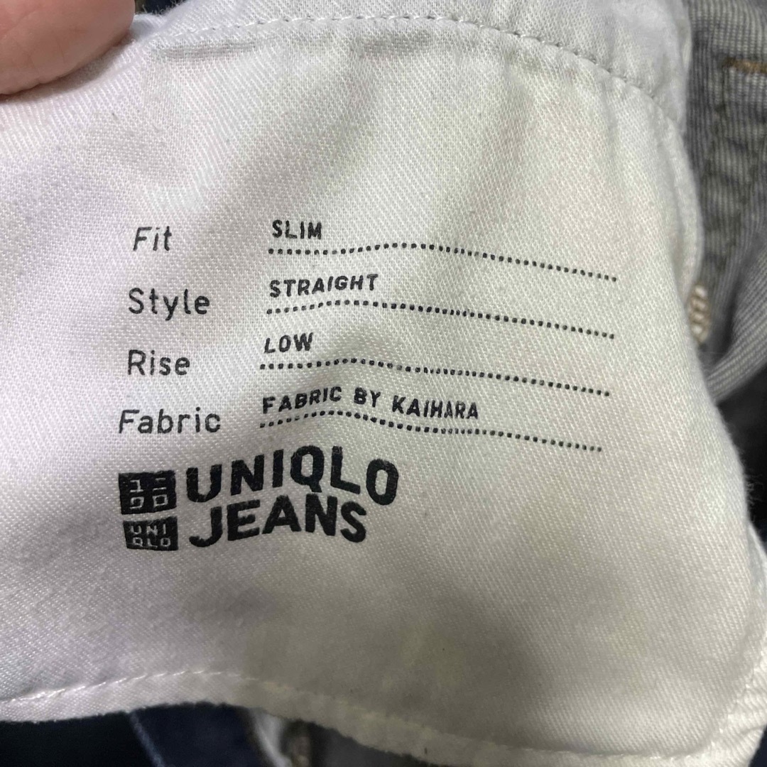 UNIQLO(ユニクロ)のユニクロ　ジーンズ　30インチ メンズのパンツ(デニム/ジーンズ)の商品写真