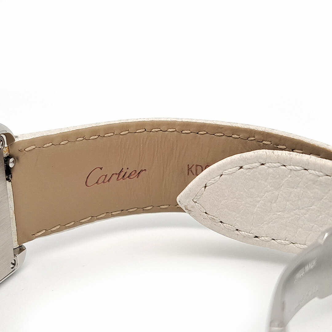 Cartier(カルティエ)のカルティエ タンクソロ SM  WSTA0030 クオーツ ステンレススティール レディース CARTIER 【中古】 【時計】 レディースのファッション小物(腕時計)の商品写真