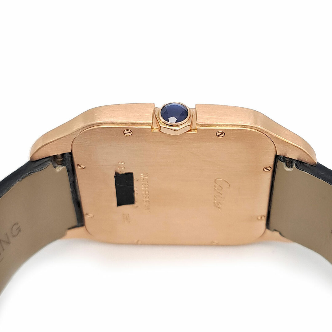 Cartier(カルティエ)のカルティエ サントスデュモン LM Overhauled by Cariter  W2012851 手巻き ピンクゴールド メンズ CARTIER 【中古】 【時計】 メンズの時計(腕時計(アナログ))の商品写真