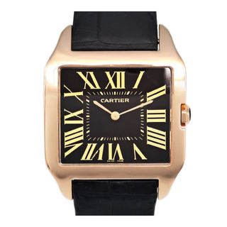 カルティエ(Cartier)のカルティエ サントスデュモン LM Overhauled by Cariter  W2012851 手巻き ピンクゴールド メンズ CARTIER 【中古】 【時計】(腕時計(アナログ))