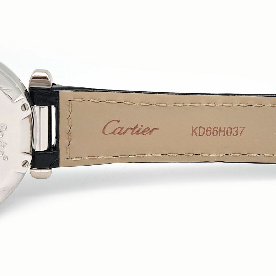Cartier(カルティエ)のカルティエ パシャ グリッド 32mm ベゼルダイヤモンド WJ105741 自動巻き ホワイトゴールド レディース CARTIER 【中古】 【時計】 レディースのファッション小物(腕時計)の商品写真
