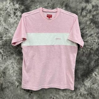 シュプリーム(Supreme)のSupreme シュプリーム Chest Stripe Terry Tシャツ(Tシャツ/カットソー(半袖/袖なし))