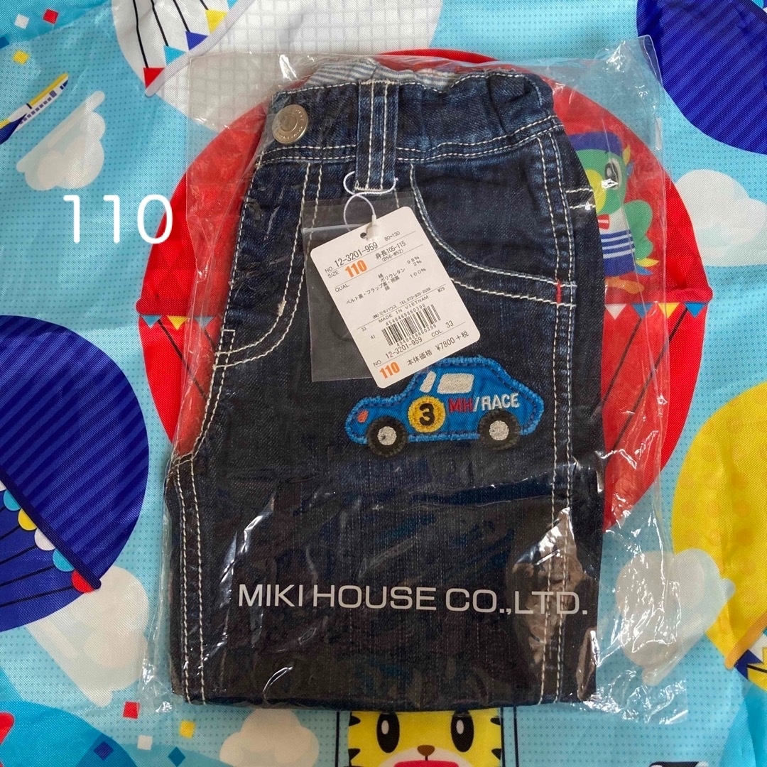 mikihouse(ミキハウス)のミキハウス　ハーフパンツ　110 キッズ/ベビー/マタニティのキッズ服男の子用(90cm~)(パンツ/スパッツ)の商品写真