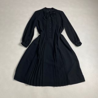 ソワールベニール(SOIR BENIR)の東京ソワール　ワンピース　クラシック SOIR BENIR ボウタイ 15号 黒(ロングワンピース/マキシワンピース)