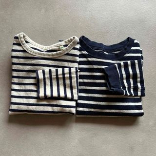 ビームス(BEAMS)の無印良品　beams mini ボーダーカットソー　120cm(Tシャツ/カットソー)