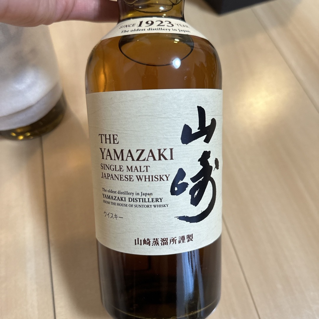 サントリー(サントリー)の山崎ウイスキー　サントリー　　700ml 食品/飲料/酒の酒(ウイスキー)の商品写真