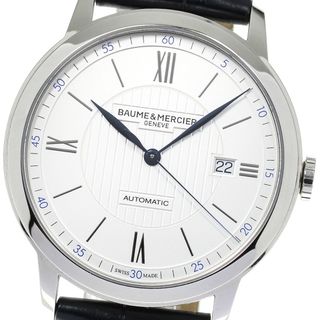 ボームエメルシエ(BAUME&MERCIER)のボーム＆メルシェ Baume & Mercier 65814 クラシマ デイト 自動巻き メンズ 良品 _815079(腕時計(アナログ))