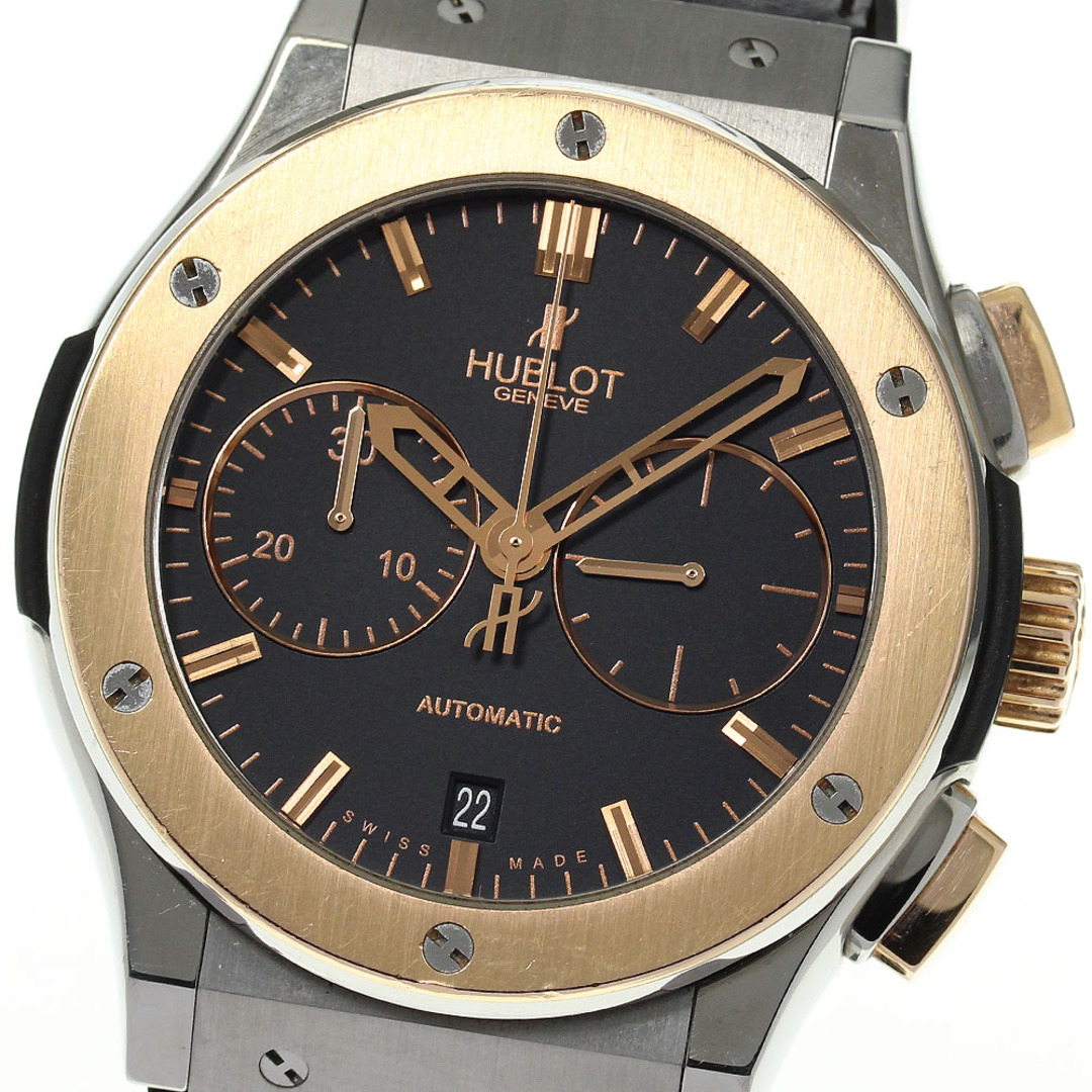 HUBLOT(ウブロ)のウブロ HUBLOT 521.NO.1180.LR クラシックフュージョン クロノグラフ 自動巻き メンズ 保証書付き_814545 メンズの時計(腕時計(アナログ))の商品写真