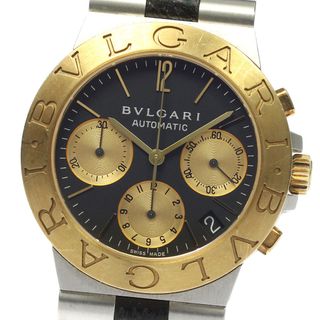 BVLGARI - ブルガリ BVLGARI CH35SG ディアゴノ スポーツ クロノグラフ YGベゼル 自動巻き メンズ 箱・保証書付き_814573