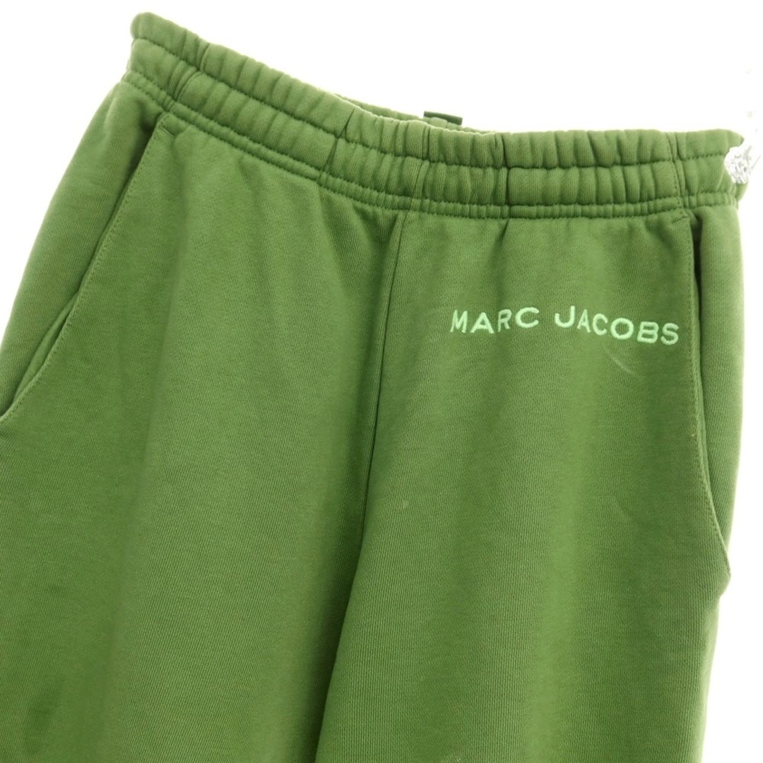 MARC JACOBS(マークジェイコブス)の【中古】マークジェイコブス MARC JACOBS コットン 裏パイル スウェットパンツ グリーン【サイズXS】【レディース】 レディースのパンツ(カジュアルパンツ)の商品写真