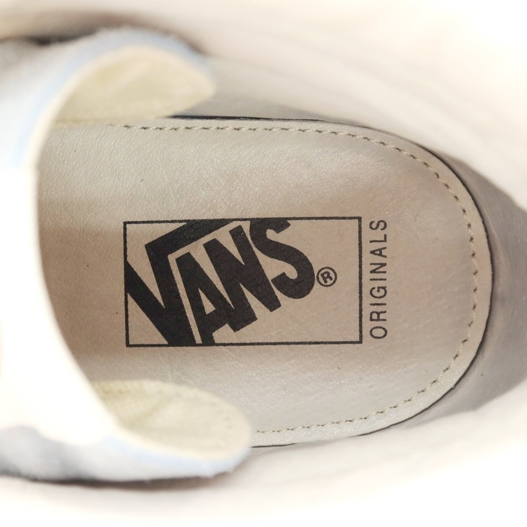 VANS(ヴァンズ)の【中古】バンズ VANS スケートハイ キャンバス スニーカー ライトブルー【サイズ27.5cm】【メンズ】 メンズの靴/シューズ(スニーカー)の商品写真