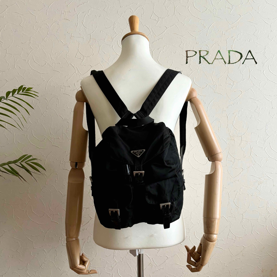 PRADA(プラダ)の極美品 PRADA プラダ テスート リュックバッグ レディースのバッグ(リュック/バックパック)の商品写真