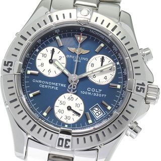 ブライトリング(BREITLING)のブライトリング BREITLING A73350 コルト クロノグラフ クォーツ メンズ 良品 _814715(腕時計(アナログ))