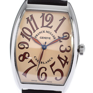 フランクミュラー(FRANCK MULLER)のフランクミュラー FRANCK MULLER 6850CASA カサブランカ 自動巻き メンズ 良品 箱付き_812211(腕時計(アナログ))