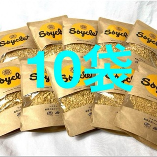 Soycle ソイクル　発芽大豆　フレーク　高タンパク質　大豆　100g×10袋(豆腐/豆製品)