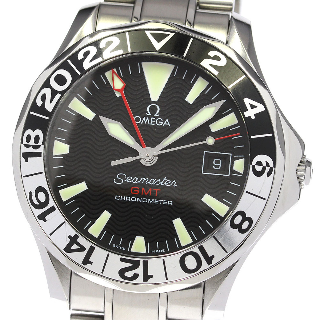 OMEGA(オメガ)のオメガ OMEGA 2234.50 シーマスター300 50周年記念 GMT デイト 自動巻き メンズ _813871 メンズの時計(腕時計(アナログ))の商品写真
