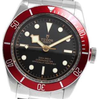 Tudor - チュードル TUDOR 79230 ヘリテージ ブラックベイ レッドベゼル 自動巻き メンズ 保証書付き_808710