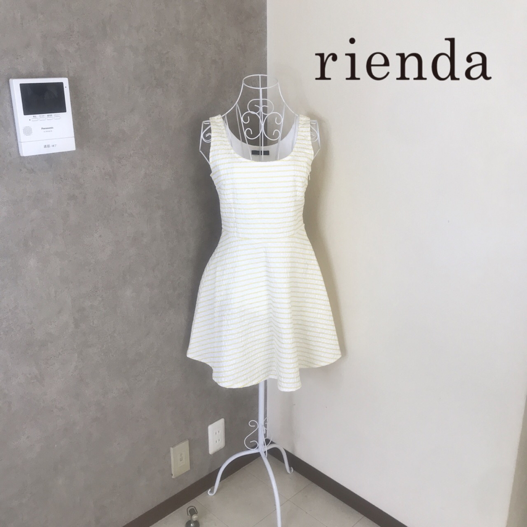 rienda(リエンダ)のリエンダ♡1度着用　ワンピース  レディースのワンピース(ひざ丈ワンピース)の商品写真