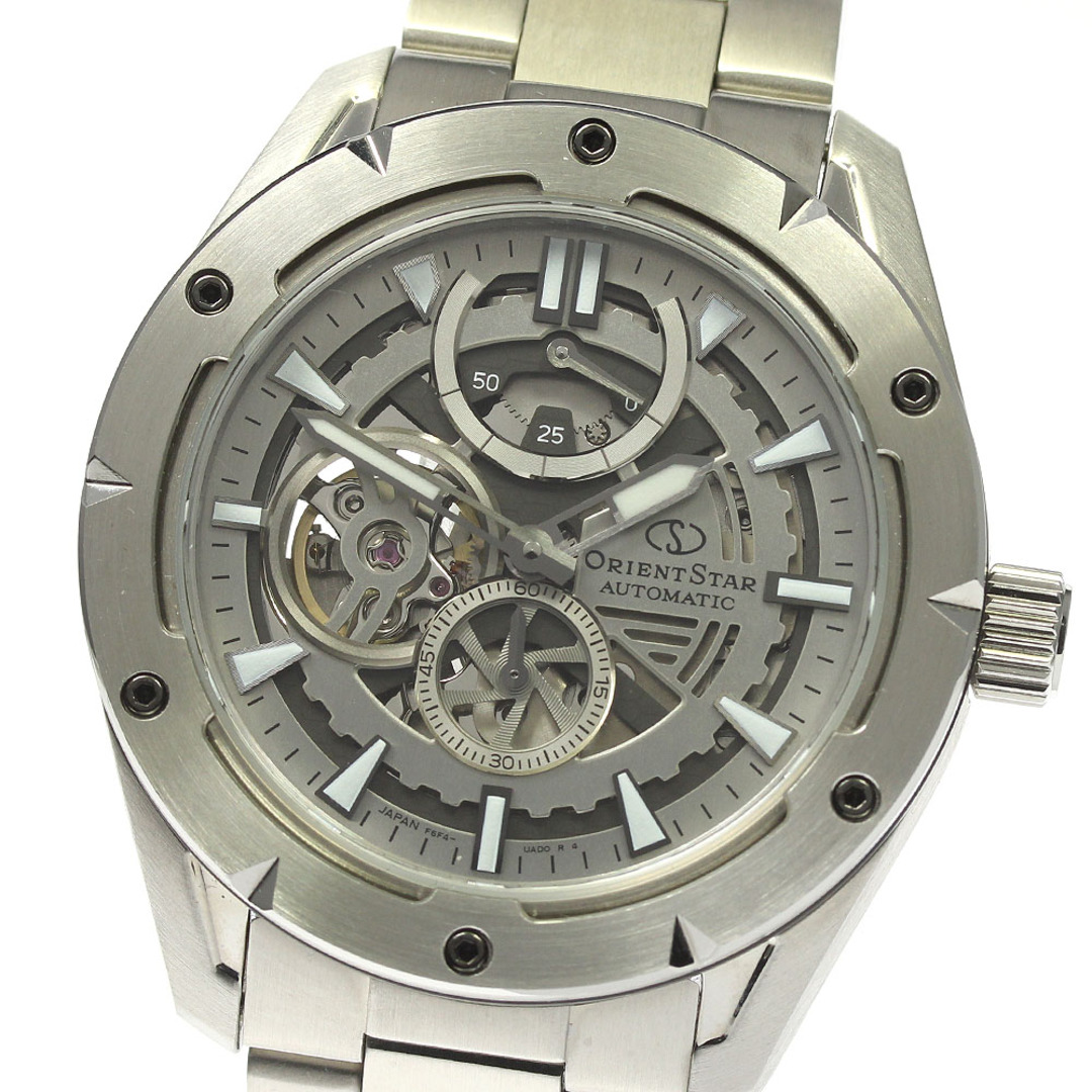 ORIENT(オリエント)のオリエント ORIENT F6F4-UAF0/RK-AV0A02S オリエントスター アヴァンギャルドスケルトン 自動巻き メンズ 良品 箱付き_814622 メンズの時計(腕時計(アナログ))の商品写真