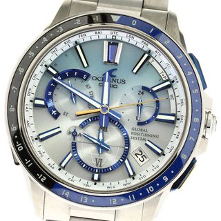 カシオ(CASIO)のカシオ CASIO OCW-G1100C-7AJF オシアナス 世界1500本限定 ソーラー電波 メンズ 良品 箱・保証書付き_813312(腕時計(アナログ))