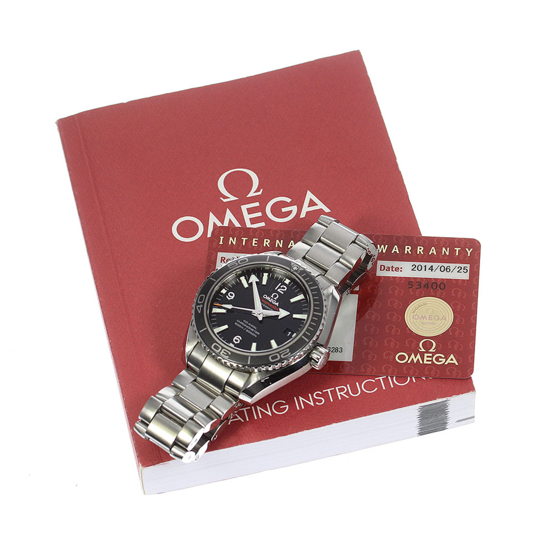 OMEGA(オメガ)のオメガ OMEGA 232.30.42.21.01.001 シーマスター プラネットオーシャン デイト 自動巻き メンズ 保証書付き_805035 メンズの時計(腕時計(アナログ))の商品写真