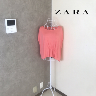 ザラ(ZARA)のザラ♡2度着用　カットソー(カットソー(半袖/袖なし))