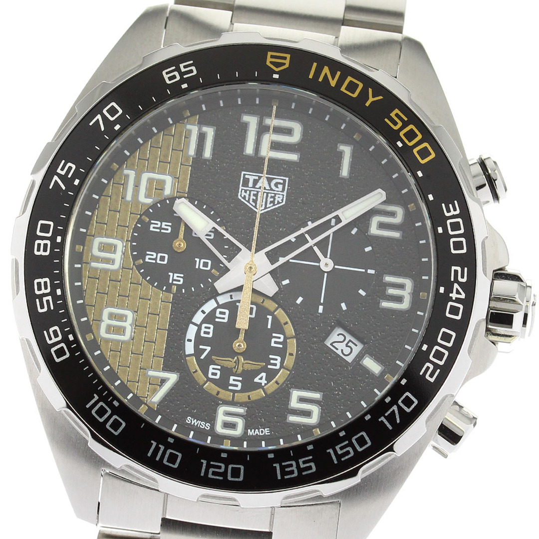 TAG Heuer(タグホイヤー)のタグホイヤー TAG HEUER CAZ101AU フォーミュラー1 インディ500 クロノグラフ クォーツ メンズ 良品 箱・保証書付き_814905 メンズの時計(腕時計(アナログ))の商品写真