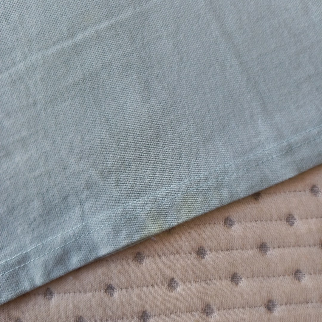 しまむら(シマムラ)の半袖 Tシャツ 水色 キッズ 150サイズ キッズ/ベビー/マタニティのキッズ服女の子用(90cm~)(Tシャツ/カットソー)の商品写真