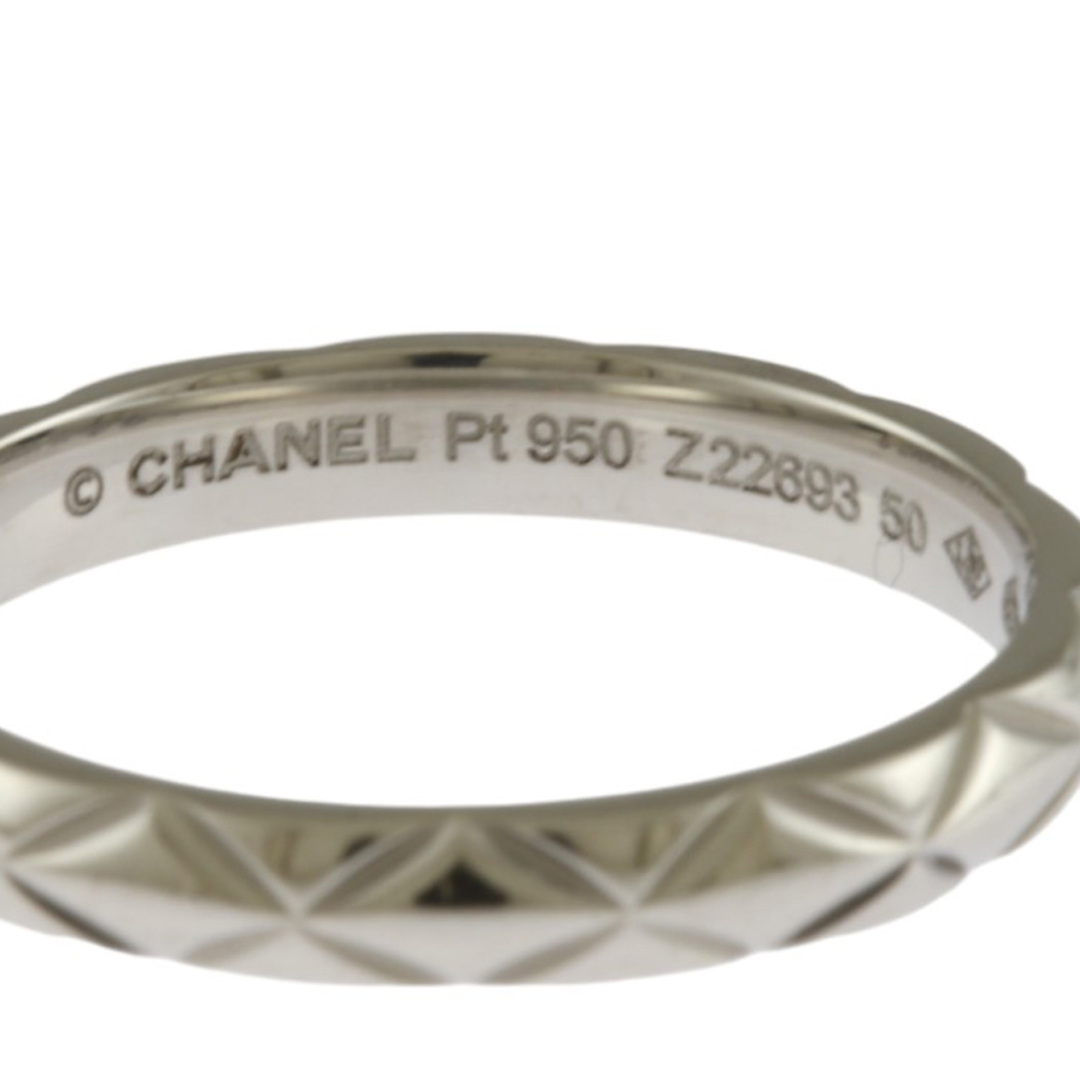 CHANEL(シャネル)のシャネル マトラッセ リング 指輪 9号 Pt950プラチナ レディース CHANEL  中古 レディースのアクセサリー(リング(指輪))の商品写真