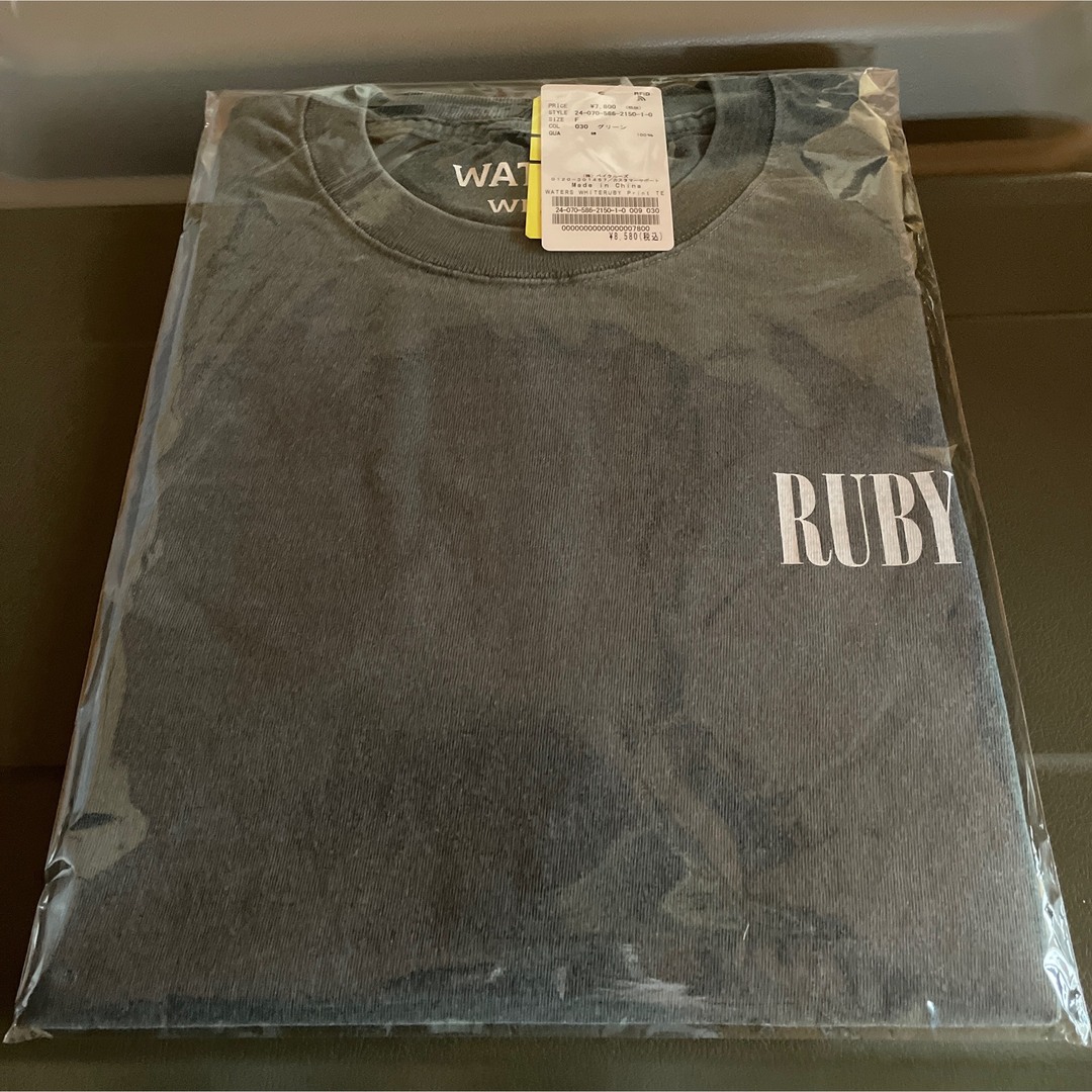 AP STUDIO(エーピーストゥディオ)のAP STUDIO WATER'S WHITE RUBY Print TEE レディースのトップス(Tシャツ(半袖/袖なし))の商品写真