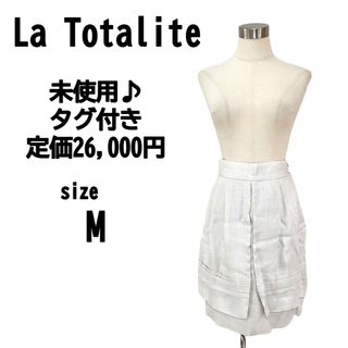 ✨ほぼ新品【M(38)】La Totalite ラ トータリテ フレア スカート(ミニスカート)