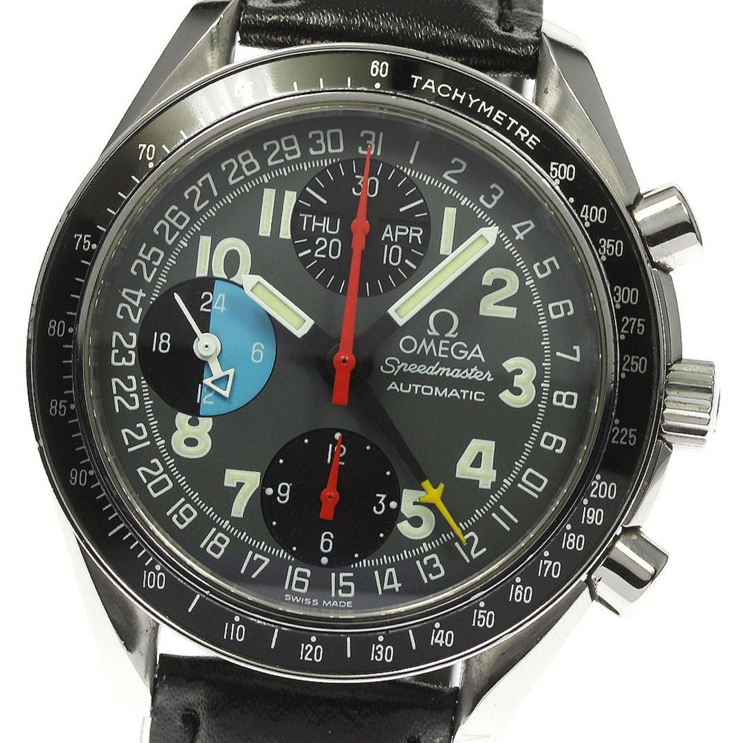 OMEGA(オメガ)のオメガ OMEGA 3520.53 スピードマスター マーク40 トリプルカレンダー クロノグラフ 自動巻き メンズ 保証書付き_812007 メンズの時計(腕時計(アナログ))の商品写真